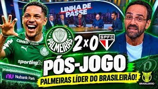 🔥 PALMEIRAS 2x0 SÃO PAULO! VERDÃO VENCE O CLÁSSICO E REASSUME A LIDERANÇA! 💚🐷