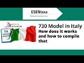 How Italian tax file return works in Italy | 730 Model