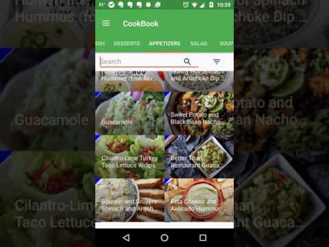 Vegetarian CookBook Video