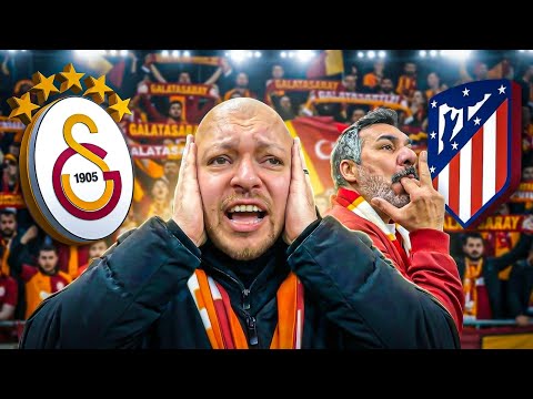 The booing at Galatasaray was unbelievable 😵‍💫 Galatasaray vs Atlético Madrid Stadium Vlog