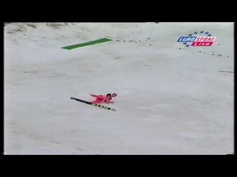 Håvard Lie's crash - 4HT Innsbruck 03.01.1998 (Q)