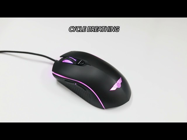 Chuột Newmen GX9 đen (USB/RGB)