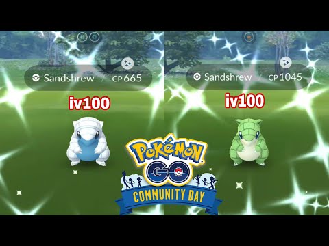 Sandshrew Community Day 2022_in Pokemon Go