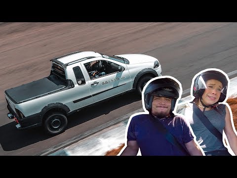 Levando meus amigos para andar no Track Day - Vídeo de Reações