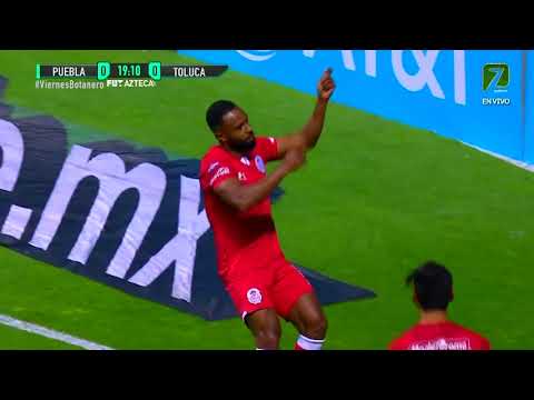Gol de William da Silva | Puebla 0 - 1 Toluca | Liga BBVA MX - Guardianes 2020 - Jornada 7
