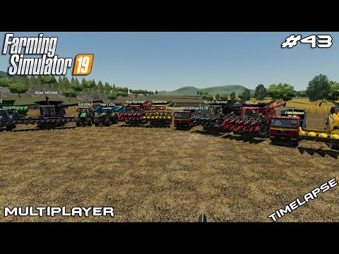 600.000$ Corn harvest | The Valley The Old Farm | Multiplayer Farming Simulator 19 | Episode 43