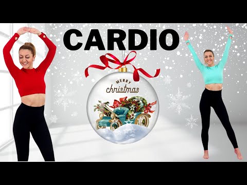 🔥35 Min CHRISTMAS DANCE CARDIO MASHUP🔥CARDIO AEROBICS for WEIGHT LOSS🔥NO SQUATS/LUNGES🔥NO JUMPING🔥
