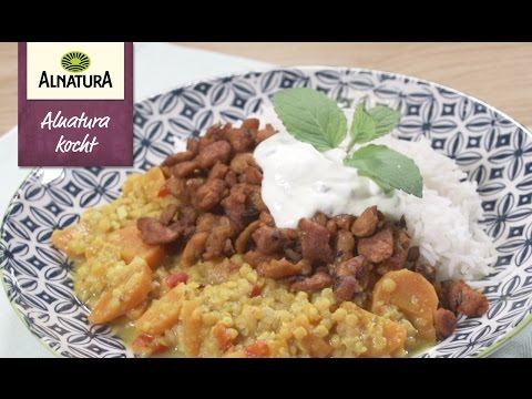 Alnatura kocht: Zubereitung würziger Soja Schnetzel | Alnatura