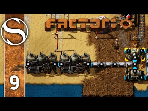 #9 Steam Power - Factorio Seablock - Factorio Seablock Gameplay
