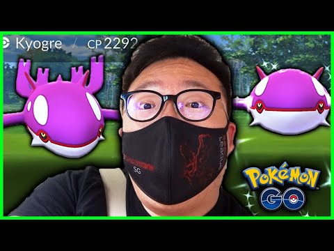 20 KYOGRE RAIDS, LEVEL 50 KYOGRE GRIND IN POKEMON GO
