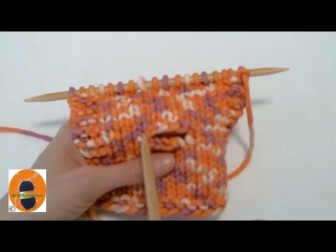Stricken wir! Tipps & Tricks 13 - Waagerechtes Knopfloch stricken
