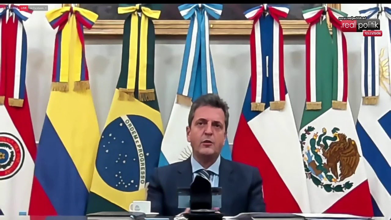 Sergio Massa recibe al congreso latinoamericano contra el terrorismo