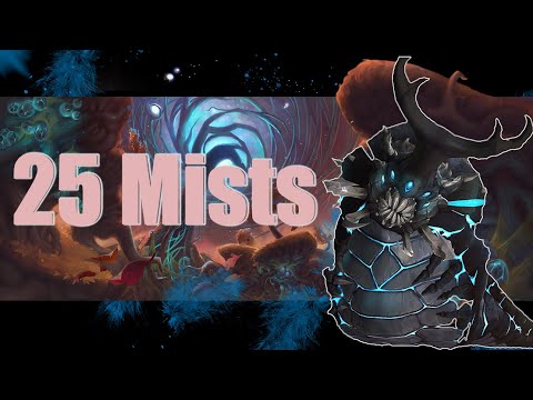 25 Mists of Tirna Scithe - Affliction Warlock PoV