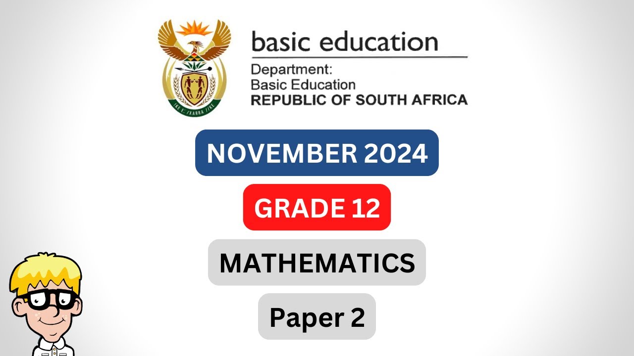 Grade 12 maths paper 2 2024 | November