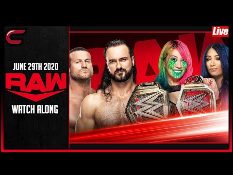 WWE RAW June 29th 2020 Live Stream: Live Reaction Conman167 Full Show Watch Along