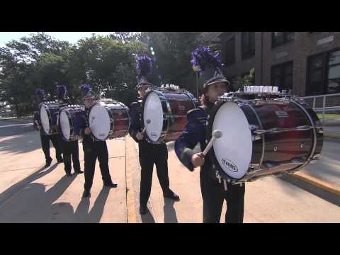 Hickman HS Drumline 2015.Cadence Close Up. Take 3