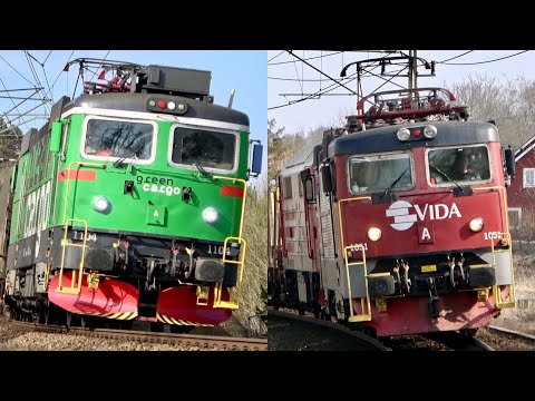 Svenska tåg del 54 - Karlshamn och Vekerum