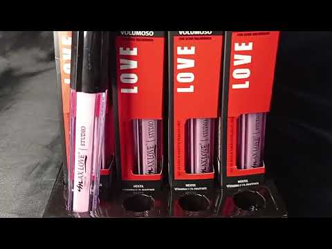 LIP GLOSS VOLUMOSO COR 16 MAX LOVE BOX COM 32 UN