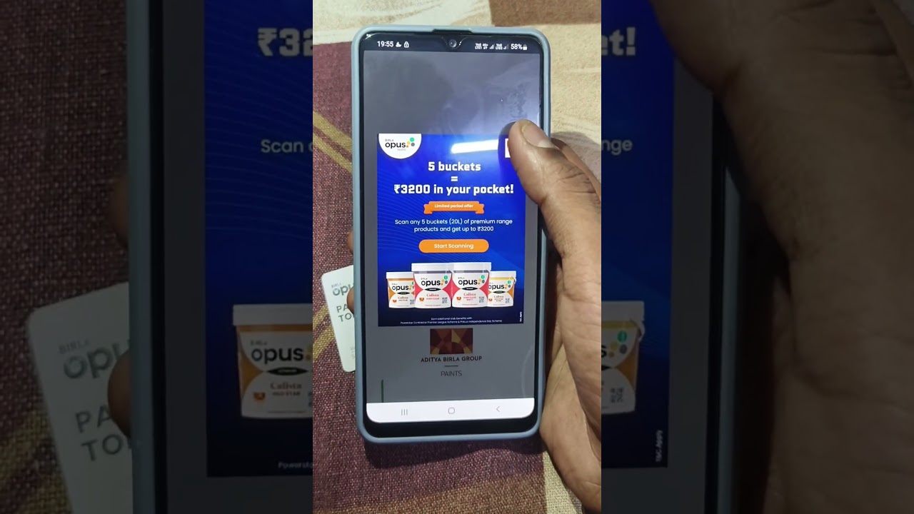 Birla Opus Paint Token kaise Scan kare | Birla Opus Tokan Redeem Kaise kare | Tokan Scan