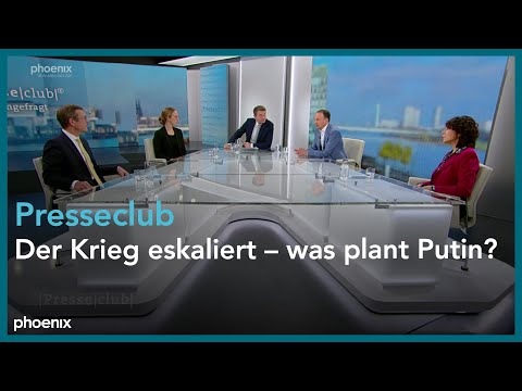 Presseclub: Der Krieg eskaliert – was plant Putin