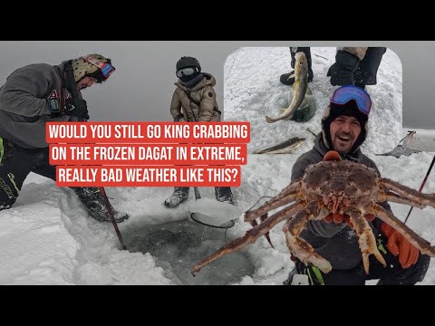 Crabbing & Ice Fishing in Extreme Alaska Weather.