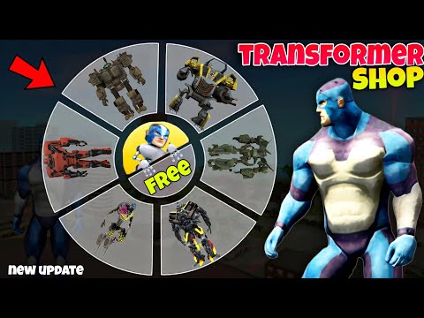 Rope Hero Free Transformer Shop In Rope Hero Vice Town | Rope Hero Vice Town