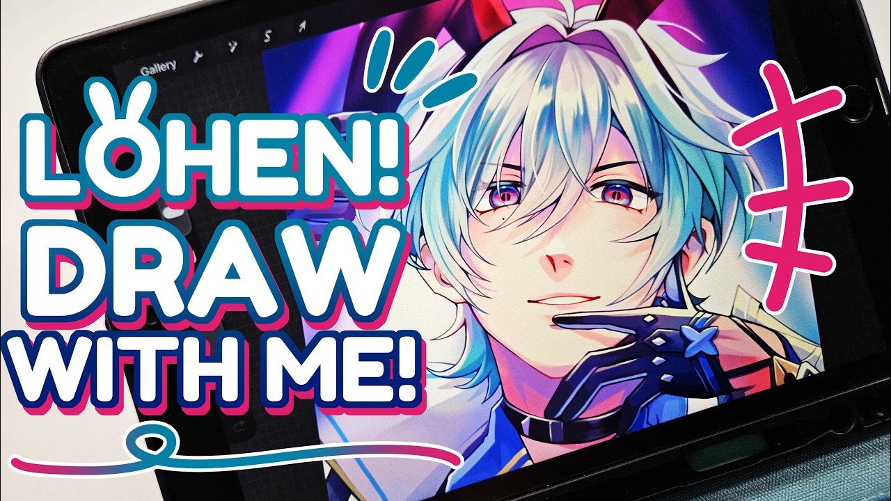 DRAW WITH ME! | Lohen🐰🗡️
