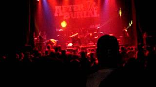 After The Burial-Pi(The Mercury God Of Infinity)+ A Steady Decline Live Montreal 2011@la tulipe