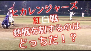 【野球実況】 ヒカレンジャーズ&ブルーバファローズ合同紅白戦　　　　【野球採用 サンチャレンジ】