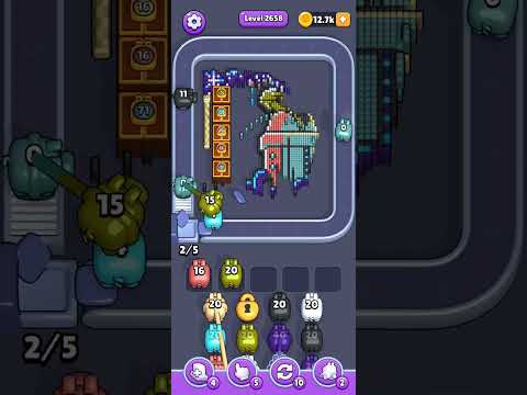 Pixel Flow Level 2658 Walkthrough