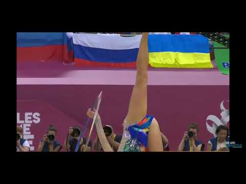 Katsiaryna Halkina (BLR) Hoop Final - 37th FIG World Championships 2019 Baku