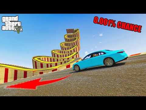 Most Impossible Ramp Vs Super cars gta 5 -Gaming Beans