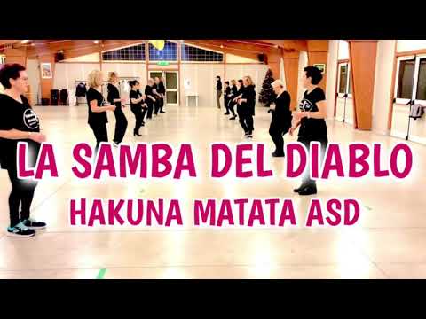 LA SAMBA DEL DIABLO Ballo di gruppo LINE DANCE