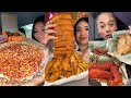 TIKTOK Mukbang Compilation Cane S Wingstop Little Caesars Chili S Crumbl More