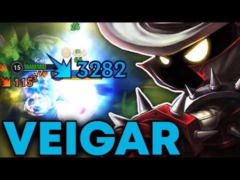 Wild Rift Veigar is OP 3k Magic Critical Damage One Shot Delete!