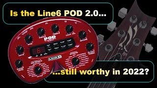 Line6 Pod 2 riffing... still worthy in 2022? #line6 #pod2 #modeler #guitar #riffs #riff #metal #rock