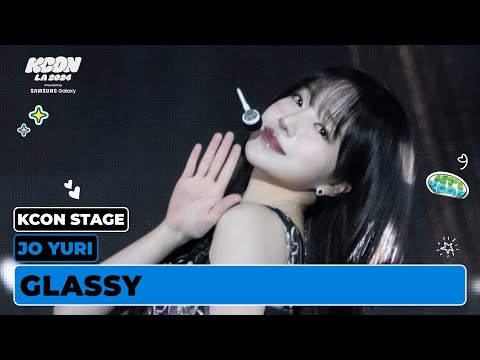 조유리(JO YURI) - GLASSY | KCON STAGE | KCON LA 2024