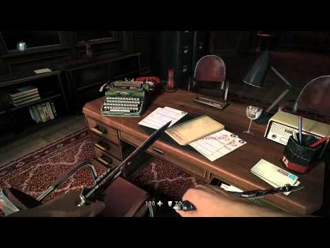 Wolfenstein: The New Order - Camp Belica: Camp Command Building, Enigma Codes 7:8, 7:9, Gold Bust