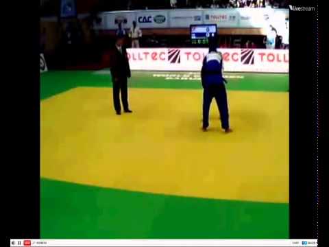 World Cup Baku Archy Wolfman (Kisishvili) ISR Judo -90 k.g ארצ'י וולפמן Ovcinnikovs Konstantins LAT