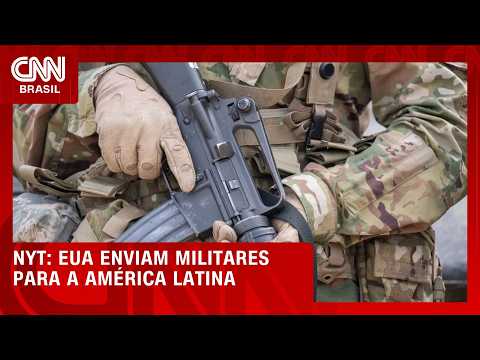 EUA enviaram centenas de militares para a América Latina, aponta New York Times | CNN PRIME TIME