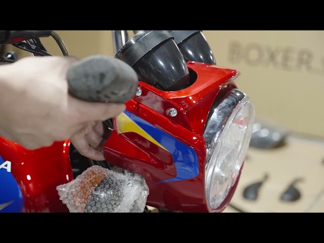 دراجة نارية بوكسرSA صيني BM150cc 2025 لون أسود مع أصفر مع الهدايا - بطاقة جمركية