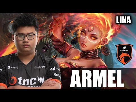 Armel - LINA Gameplay Mid - 11000MMR - 7.28 - Must Watch - Dota 2 Pro Games - Full Gameplay