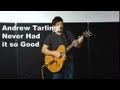 ReelTV Live Sessions Andrew Tarling Never Had It So Good