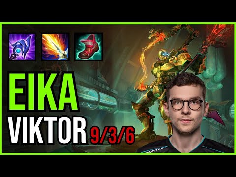 EIKA - VIKTOR vs. CASSIOPEIA Mid | EUW GRANDMASTER | PATCH 11.2 | QUADRAKILL