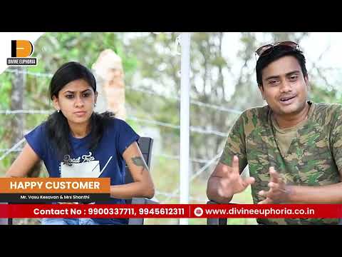 Mr Vasu Kesavan and Mrs Shanthi — Divine Euphoria managed farmland client review
