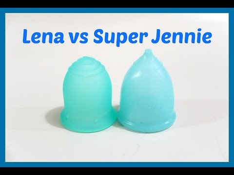 Lena cup small vs Super Jennie small