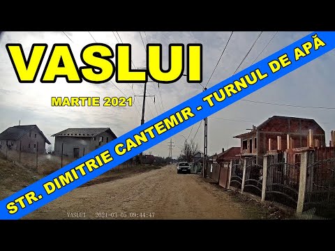 Orasul VASLUI zona Cartier pe str Dimitrie Cantemir - TURNUL DE APA