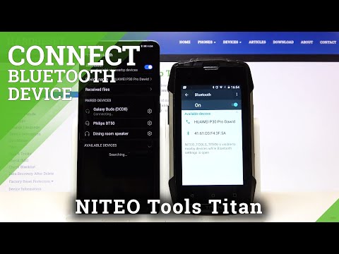 How to Link Devices – Bluetooth Connection on Niteo Tools Titan