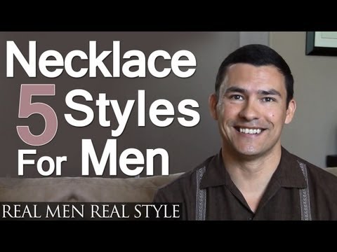 5 men's necklace styles/ masculine male necklaces every man ...