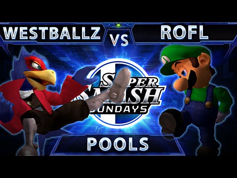 SSS 29 - Westballz (Falco) Vs. ROFL (Luigi) SSBM Pools - Melee
